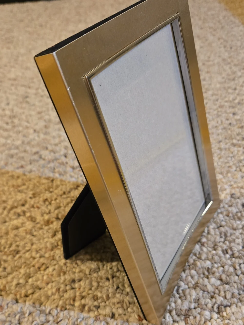 Brushed Brass & Silvertone Frame - 4.5